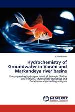 Hydrochemistry of Groundwater in Varahi and Markandeya river basins