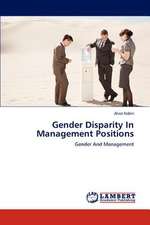 Gender Disparity In Management Positions