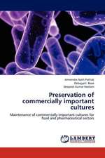 Preservation of commercially important cultures