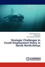 Strategic Challenges in Youth Employment Policy in Narok North,Kenya