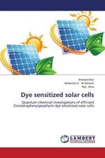 Dye sensitized solar cells