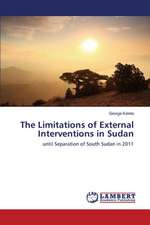 The Limitations of External Interventions in Sudan