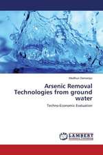 Arsenic Removal Technologies from ground water