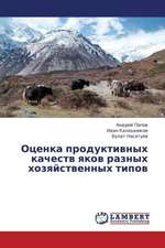 Otsenka produktivnykh kachestv yakov raznykh khozyaystvennykh tipov