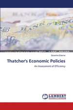 Thatcher's Economic Policies