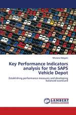 Key Performance Indicators analysis for the SAPS Vehicle Depot