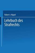 Lehrbuch des Strafrechts