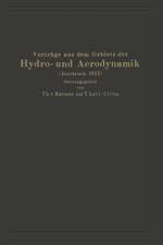 Vorträge aus dem Gebiete der Hydro- und Aerodynamik (Innsbruck 1922)