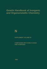 N Nitrogen: Compounds with Noble Gases and Hydrogen