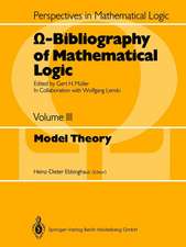 Ω-Bibliography of Mathematical Logic: Model Theory