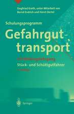 Schulungsprogramm Gefahrguttransport: Fortbildungslehrgang Stück- und Schüttgutfahrer