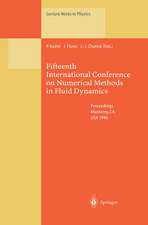 Fifteenth International Conference on Numerical Methods in Fluid Dynamics: Proceedings of the Conference Held in Monterey, CA, USA, 24–28 June 1996