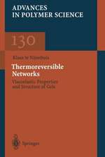 Thermoreversible Networks: Viscoelastic Properties and Structure of Gels