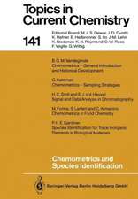 Chemometrics and Species Identification