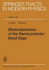 Electrodynamics of the Semiconductor Band Edge