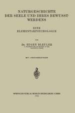 Naturgeschichte der Seele und Ihres Bewusstwerdens: Eine Elementarpsychologie