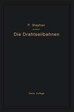 Die Drahtseilbahnen (Schwebebahnen) einschließlich der Kabelkrane und Elektrohängebahnen