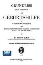 Grundriss zum Studium der Geburtshilfe, in 28 Vorlesungen u. 631 [z. T. farb. ] bildl. Darst. im Text u. auf 8 Taf