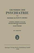 Grundriss der Psychiatrie