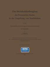 Der Steinkohlenbergbau des Preussischen Staates in der Umgebung von Saarbrücken: II. Teil. Geschichtliche Entwickelung des Steinkohlenbergbaues im Saargebiete