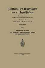Der Schutz der gewerblich tätigen Kinder und jugendlichen Arbeiter