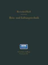 H. Rietschels Lehrbuch der Heiz- und Lüftungstechnik