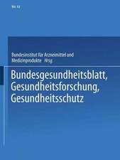 Bundesgesundheitsblatt, Gesundheitsforschung, Gesundheitsschutz