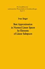 Best Approximation in Normed Linear Spaces by Elements of Linear Subspaces