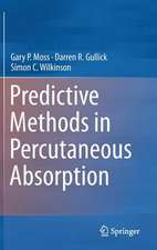 Predictive Methods in Percutaneous Absorption