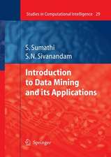 Introduction to Data Mining and its Applications