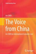 The Voice from China: An CHEN on International Economic Law