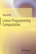 Pan, P: Linear Programming Computation