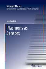 Plasmons as Sensors