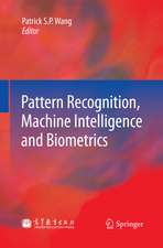 Pattern Recognition, Machine Intelligence and Biometrics