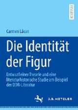 Die Identität der Figur: Entwurf einer Theorie und eine literaturhistorische Studie am Beispiel der DDR-Literatur