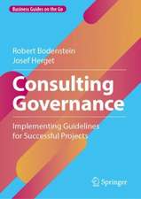 Consulting Governance: Implementing Guidelines for Successful Projects