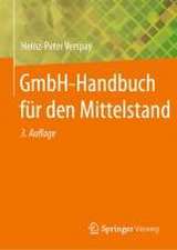 GmbH-Handbuch für den Mittelstand