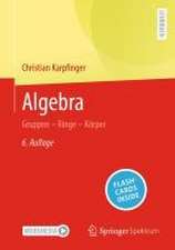 Algebra: Gruppen – Ringe – Körper