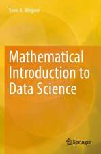 Mathematical Introduction to Data Science