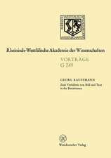 Zum Verhältnis von Bild und Text in der Renaissance: 235. Sitzung am 20. Dezember 1978 in Düsseldorf