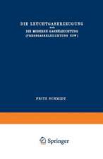 Die Leuchtgaserzeugung und die Moderne Gasbeleuchtung (Pressgasbeleuchtung Usw.)