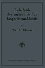 Lehrbuch der anorganischen Experimentalchemie