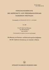 Die Messung von Flammen- und Detonationsgeschwindigkeiten bei der explosiven Zersetzung von Azetylen in Rohren