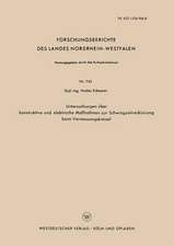 Untersuchungen über konstruktive und elektrische Maßnahmen zur Schwingzeitverkürzung beim Vermessungskreisel