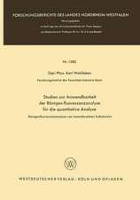 Studien zur Anwendbarkeit der Röntgen-fluoreszenzanalyse für die quantitative Analyse: Röntgenfluoreszenzanalyse von tonerdereichen Substanzen