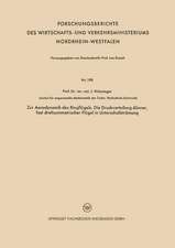 Zur Aerodynamik des Ringflügels. Die Druckverteilung dünner, fast drehsymmetrischer Flügel in Unterschallströmung