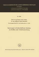 Spannungen im bindemittelfreien Unterbau von Straßen unter Verkehrseinwirkung