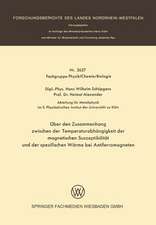 Über den Zusammenhang zwischen der Temperaturabhängigkeit der magnetischen Suszeptibilität und der spezifischen Wärme bei Antiferromagneten