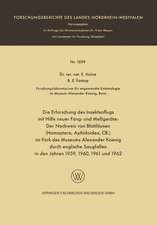 Die Erforschung des Insektenflugs mit Hilfe neuer Fang- und Meßgeräte: Der Nachweis von Blattläusen (Homoptera, Aphidoidea, CB.) im Park des Museums Alexander Koenig durch englische Saugfallen in den Jahren 1959, 1960, 1961 und 1962