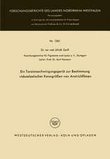 Ein Torsionsschwingungsgerät zur Bestimmung viskoelastischer Kenngrößen von Anstrichfilmen